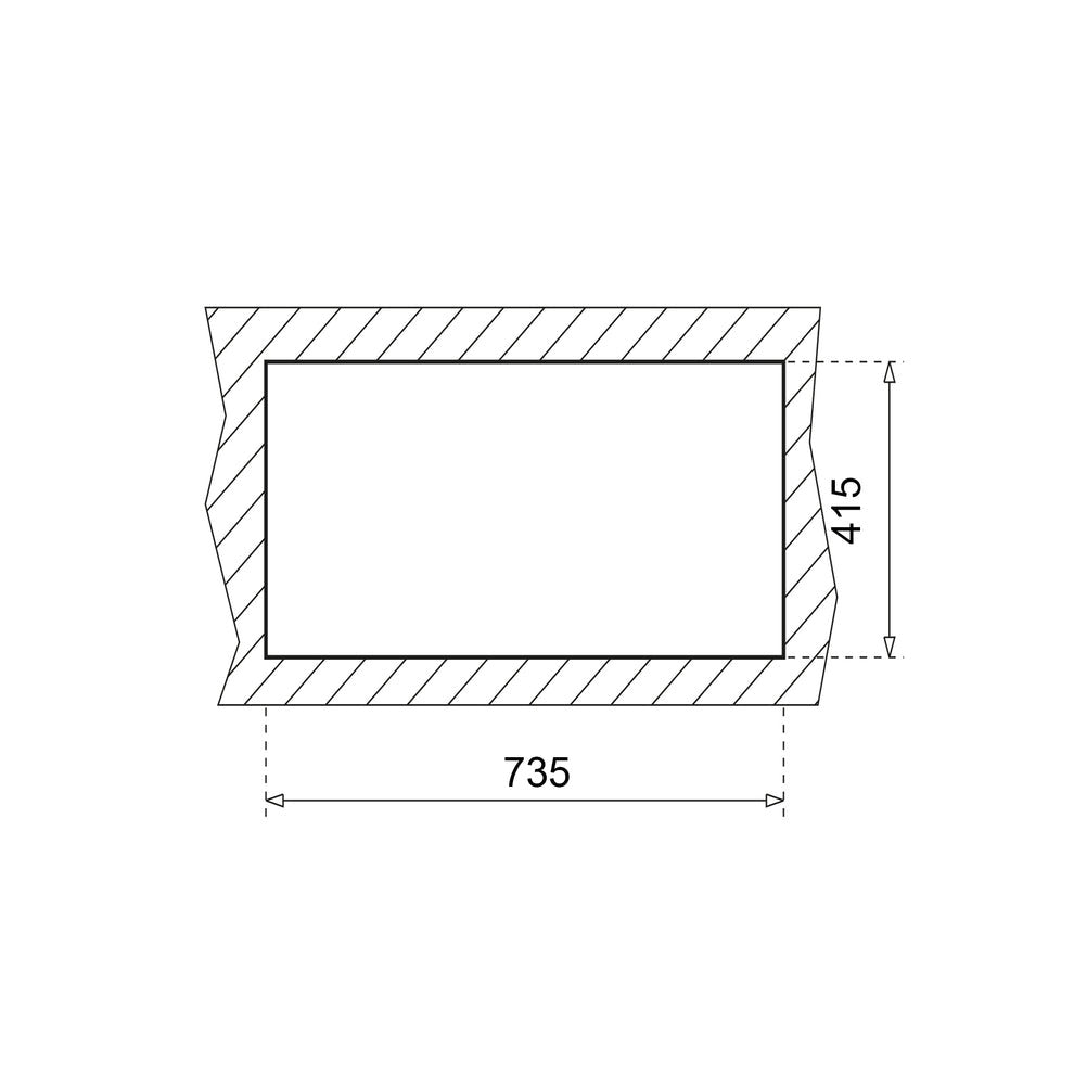 Pachet chiuveta bucatarie Teka Comfor 60 B, 760 x 440 mm si baterie Teka OVAL 915 BK negru metalizat