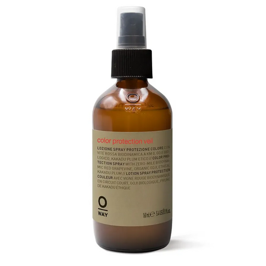 Lotiune spray pentru par vopsit, organica, protectia culorii Qway, 160 ml
