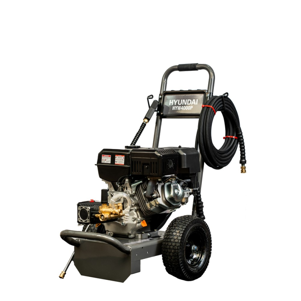 Masina de curatat cu presiune pe benzina, profesionala, HYUNDAI HYW4000P, 14 cp, 270 bari, 15 l/min