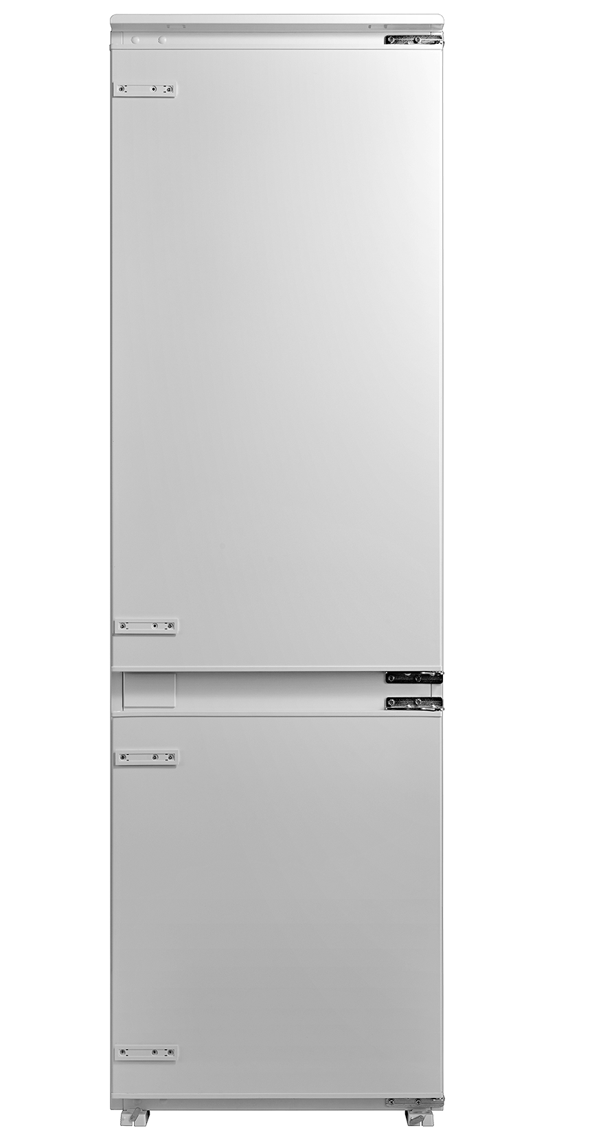 Combina frigorifica incorporabila Midea MDRE353FGE01, No Frost, 248l, 178.5 cm, Clasa E, 3 viteze, Inox