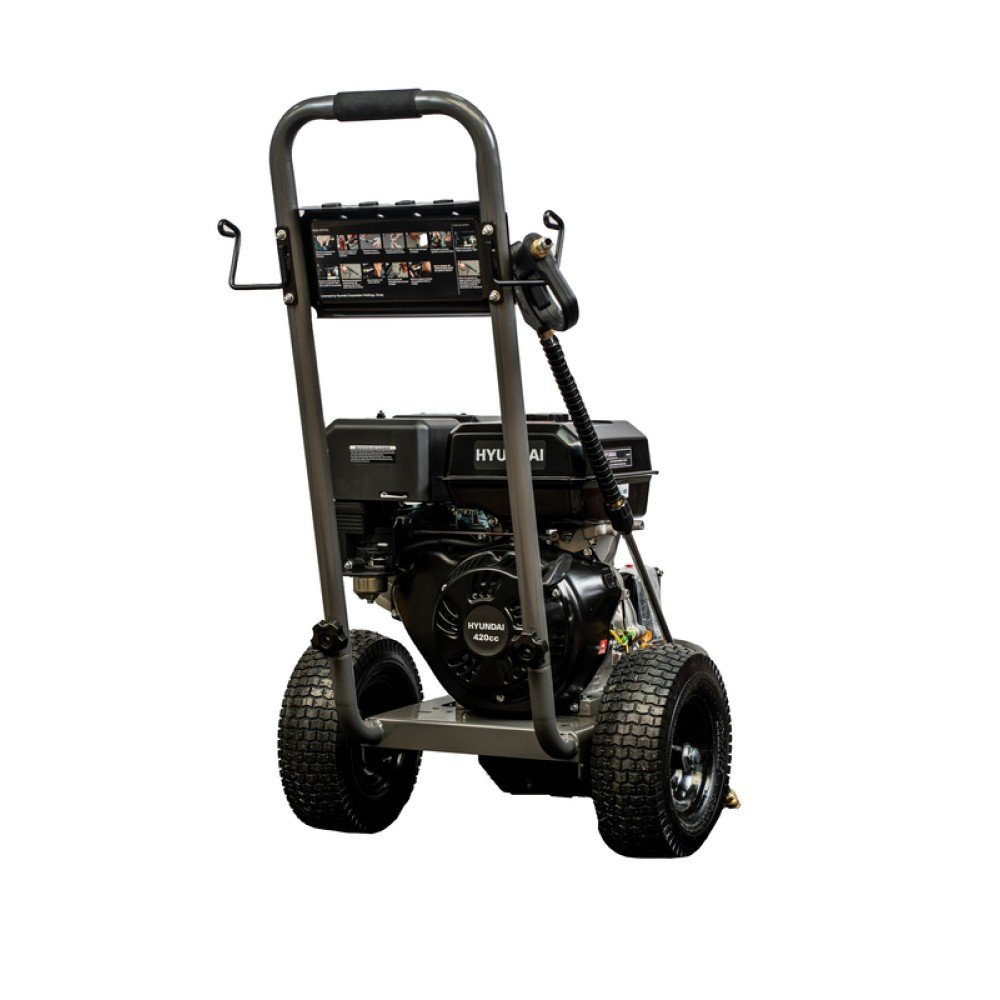 Masina de curatat cu presiune pe benzina, profesionala, HYUNDAI HYW4000P, 14 cp, 270 bari, 15 l/min