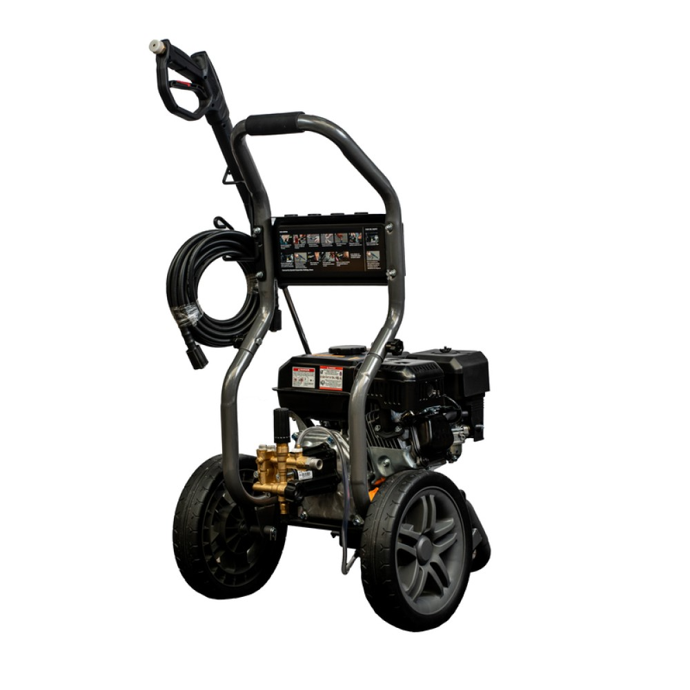 Masina de curatat cu presiune pe benzina, profesionala, HYUNDAI HYW2500P, 7 cp, 170 bari, 8.75 l/min