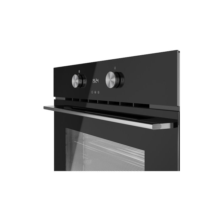 Cuptor electric Teka HLB 8415 BK, Steam Box, autocuratare HydroClean, 9 functii, 60 cm, 70l, A+, cristal negru
