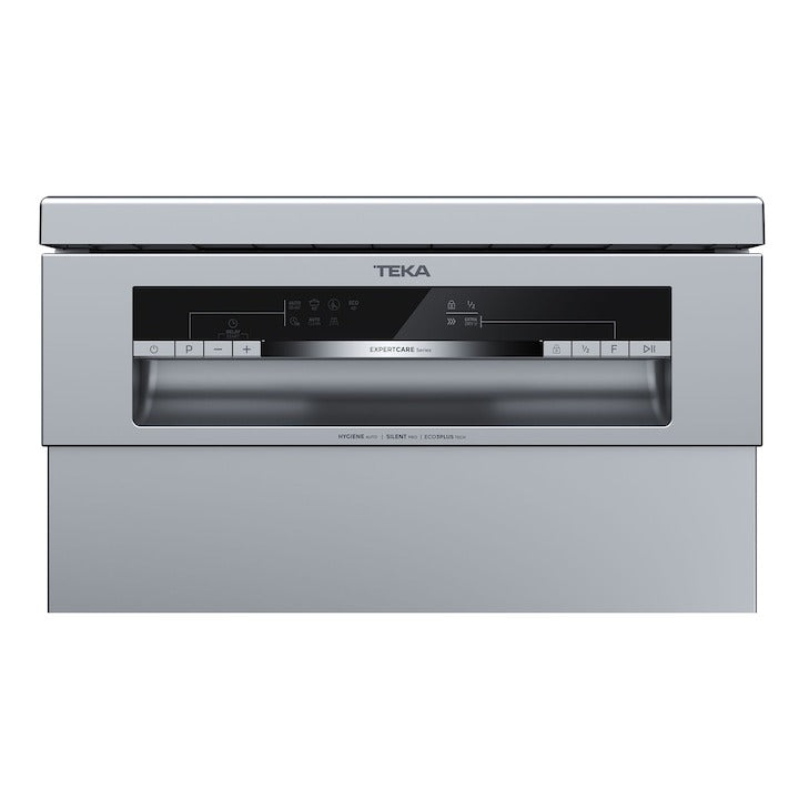 Masina de spalat vase, nu incorporabila, Teka DFS 44750 SS, 10 seturi, 7 programe de spalare, MultiCleaner (3 in 1), 45 cm, clasa E, Inox