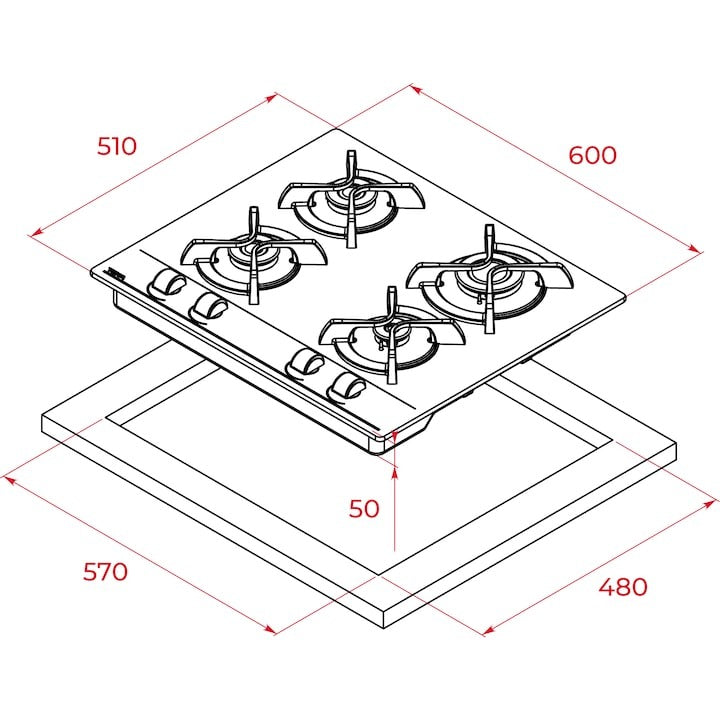 Pachet Cuptor incorporabil Teka HLB 8400 BK, 70 litri, Sistem Surround Temp, HydroClean PRO plus Plita pe gaz Teka GBC 64000 BK,4 zone de gatit, 60 cm, Sticla Neagra