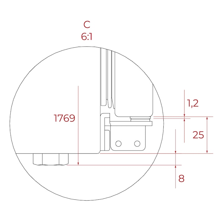 Combina frigorifica incorporabila Teka RBF 73351 FI WH , Congelator No Frost, H 169 cm, 246 l, clasa E, culoare alb