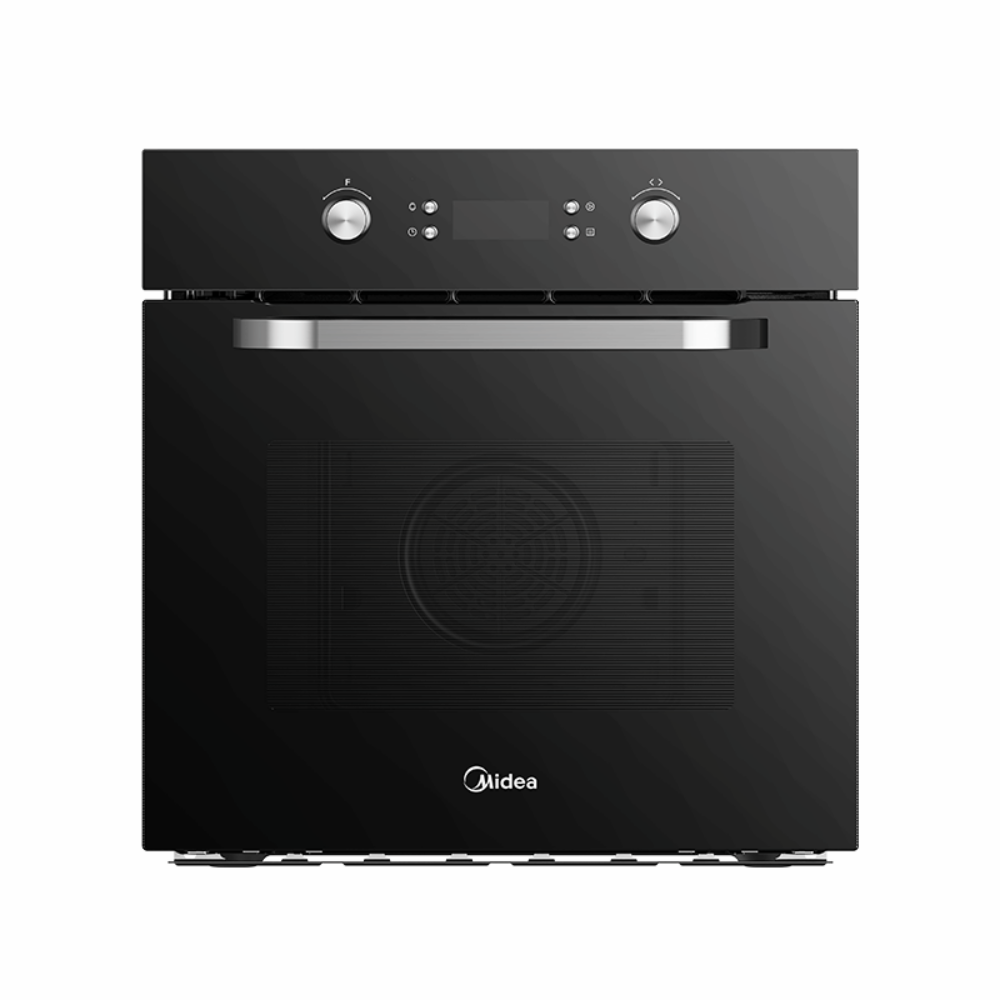 Cuptor electric Midea MO 659 TD BK, AquaClean, cu 9 functii, 60 cm, 65l, Clasa A, Negru