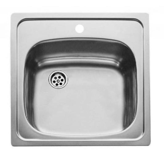 Chiuveta din inox Teka UNIVERSAL E 465 x 465 1B, 1 cuva, 465 mm x 465 mm, inox microtexturat