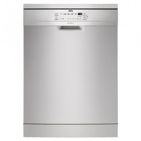 Masina de spalat vase free-standing AEG FFB53610ZM, 60 cm, 13 seturi, 5 programe, motor inverter, program scurt, AirDry, clasa D, inox