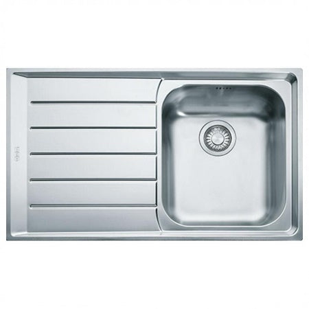 Chiuveta din inox Franke NEPTUNE NEX 611 INOX, 860 X 510 mm, picurator stanga