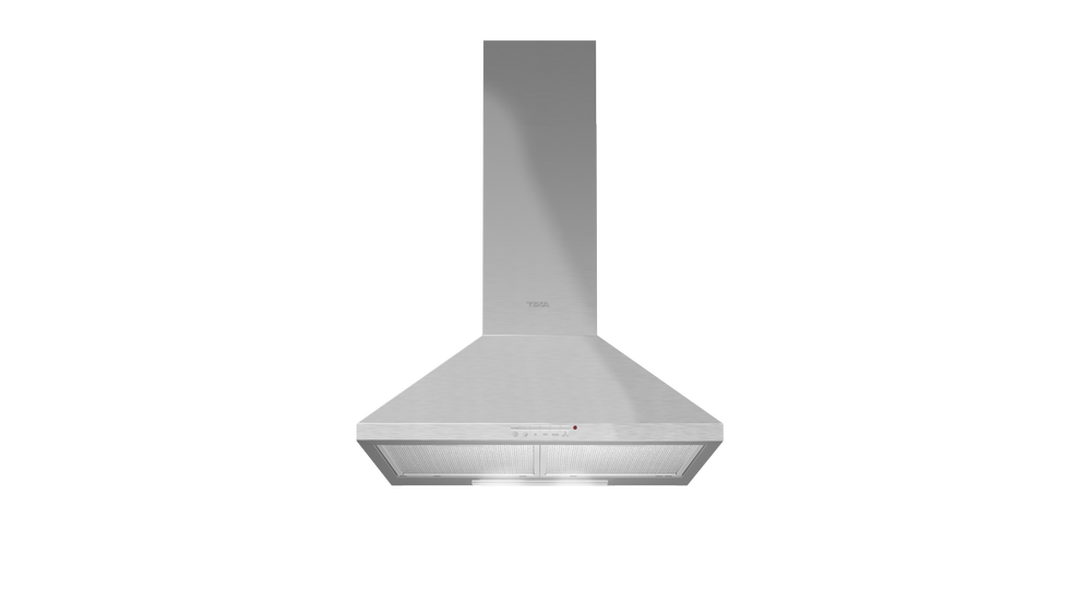 Hotă şemineu, formă piramidă, Teka DBP 60 PRO, 60 cm, Inox