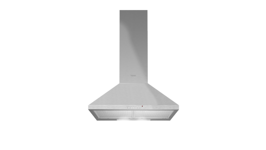 Hotă şemineu, formă piramidă, Teka DBP 60 PRO, 60 cm, Inox