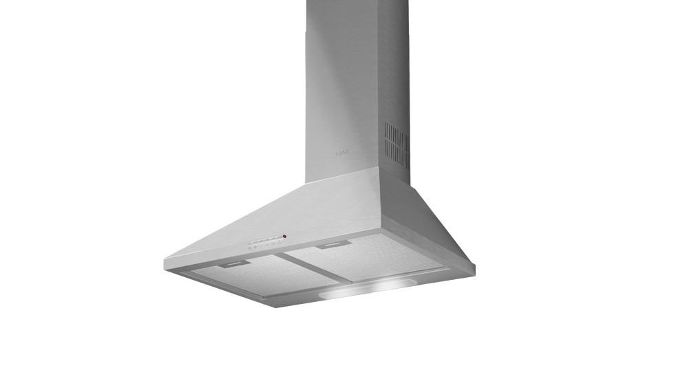Hotă şemineu, formă piramidă, Teka DBP 60 PRO, 60 cm, Inox