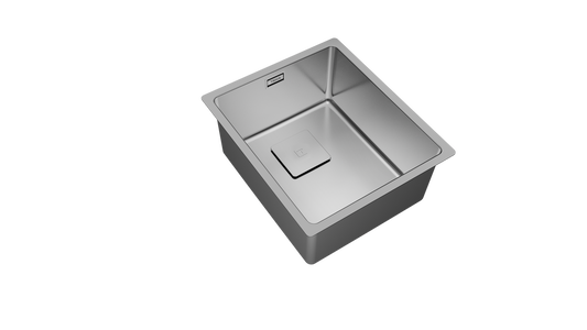 Chiuveta din inox Teka FLEXLINEA RS15 34.40, 1 cuva, 380 mm x 440 mm, inox lucios, Undermount