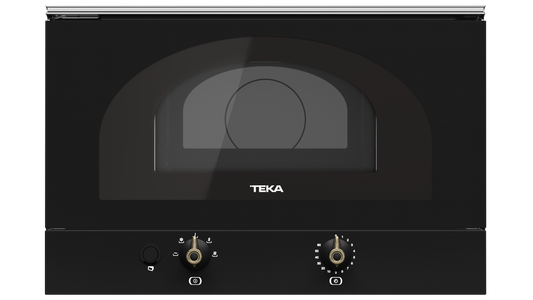 Cuptor încorporabil Microunde Teka MWR 22 BI AT, cu bază ceramică, Balama stanga, 22l, Antracit