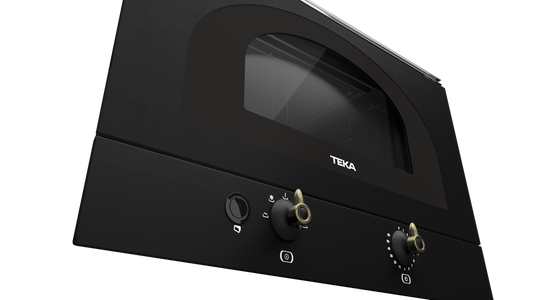 Cuptor încorporabil Microunde Teka MWR 22 BI AT, cu bază ceramică, Balama stanga, 22l, Antracit