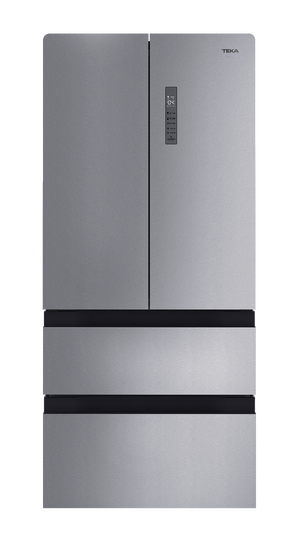 Combina frigorifica side by side free-standing Teka RFD 77820 S, 2 uși și 2 sertare, 500 l, Clasa E, NoFrost, Touchcontrol, H 189 cm, Inox