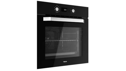 Cuptor electric Teka HCB 6535 BK, multifunctional, 70 l, 8 functii, Hydroclean, butoane Pop in/out, Clasa A+, Negru