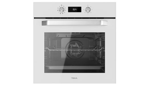 Cuptor electric Teka HCB 6535 WH, multifunctional, 70 l, 8 functii, Hydroclean, butoane Pop in/out, Clasa A+, Alb