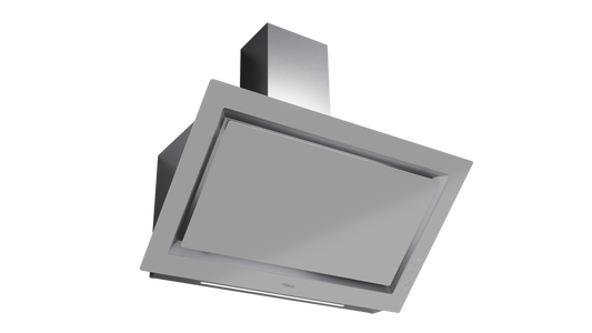 Hota cu design vertical Teka DLV 98660 TOS SM, sistem de extracţie perimetrală, 90 cm, STEAM GREY