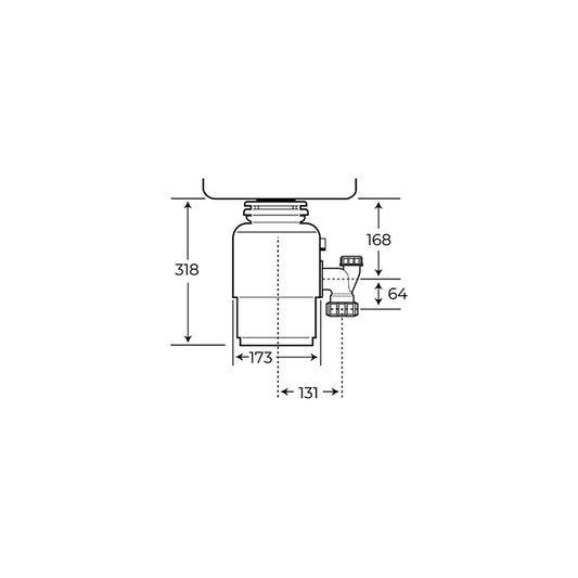 Dispozitiv pentru colectarea şi tocarea resturilor Teka TR 550