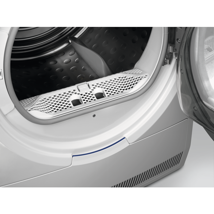 Uscator de rufe Electrolux EW8H458B PerfectCare 800,cu Pompa de caldura, 8 kg, 66.2 cm, Motor inverter, Clasa A++